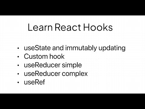 Learn React Hooks