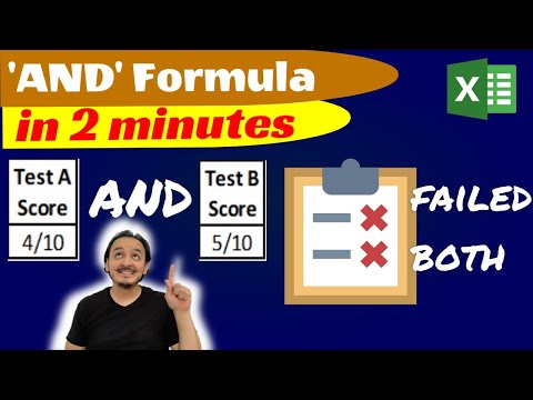 ✅ How to use the AND formula in Excel in 2 minutes