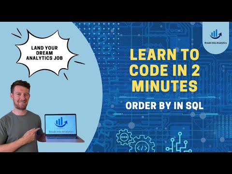Learn to code in 2 minutes - sorting data in SQL!