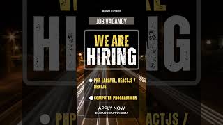 PHP Laravel, ReactJS / NextJS ||Computer Programmer job || job in dubai