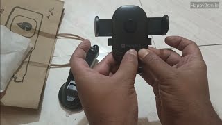 Portronics Clamp M2 universal mobile holder unboxing