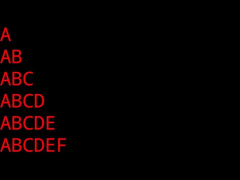 pattern printing series... video3. @Webjourney #code #coder #prigaming
