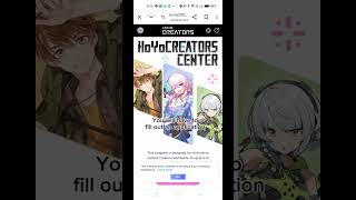 How to apply for Hoyocreators! (The text to speech is really wonky) #genshinimpact #hoyocreators