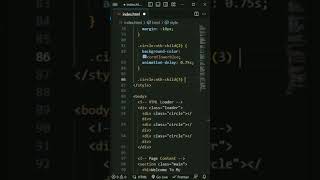 Creating a Simple Page Loader With#CSS#CSSLoaders#LoaderAnimation#CSSAnimations#