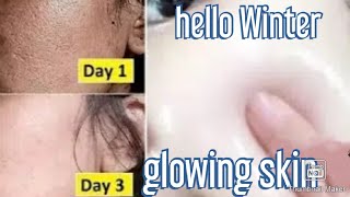 Winter glow || Home remedies || in winter glowing skin formula