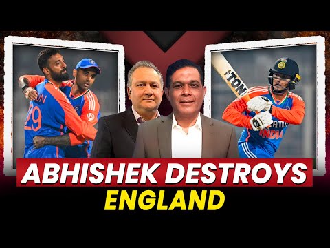 Abhishek Destroys England | Caught Behind