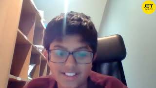 #JetLearner Aarush speaks  on JetLearn Experience