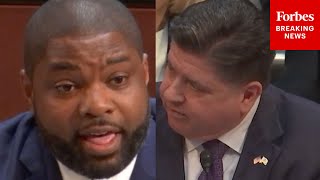 Byron Donalds Stunned By JB Pritzker's Response To Question About Money Spent On Illegal Immigrants