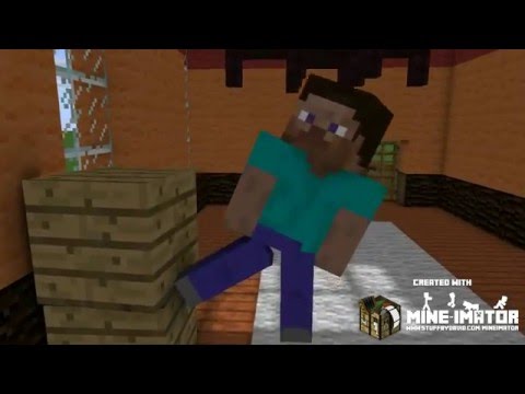 minecraft A UNKNOWN FIGHT -short film part 1