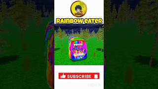😱 RAINBOW TRAIN EATER VS HAUNTED TRAIN 🚂 IN INDIAN BIKES DRIVING 3D 🤯💥||#shortsfeed  #shorts