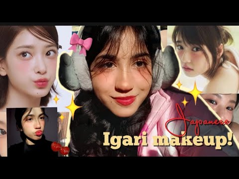 JAPANESE IGARI MAKEUP TUTORIAL 🎀