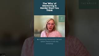 Mentorship Programs: Start with Why