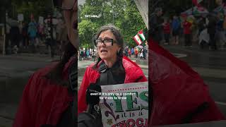 Thousands protest in London for Palestine despite heavy rain