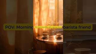 A Barista's Morning Coffee Ritual #cafevibes #baristalife  #morningbrew #shorts