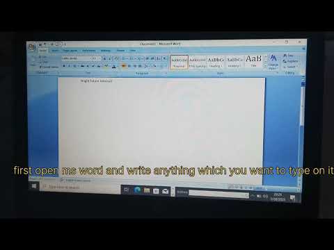 Microsoft office word