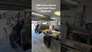 1958 Chevy Apache Truck Build: Doors Removed!
