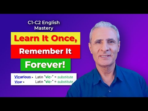 Master C1-C2 English Vocabulary: Understanding ‘Vicarious’ in Detail