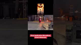 Final destination bloodlines #finaldestinationbloodlines #finaldestination #horror #behindthescenes