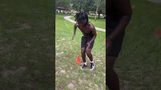Terrell Gates SO HS ATH in Tampa, FL #football #speeddrills #grindtime #keepgrinding