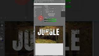Forest Text Effect In Photoshop #texteffect #photoshop #photoshoptutorial #shorts