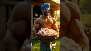 The Farmer Fooled His Hens But It Backfired  Emotional AI Short Story #ai #shorts #farmer #eggs