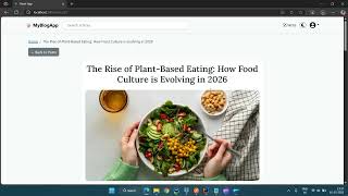 🚀 Blog App Demo | Clean UI, Create & Manage Posts | Java Spring Boot + React