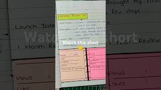 My first short monthly review. #channelsubscribe  #channelreview #trending #follow