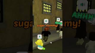 I MET THE CUTEST 5 YEAR OLD BABY 👶 in Roblox Da Hood Voice Chat #shorts #roblox