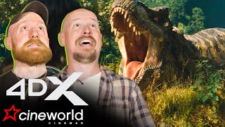 🦖 Jurassic World: Rebirth - 4DX Trailer Reaction | Cineworld Cinemas