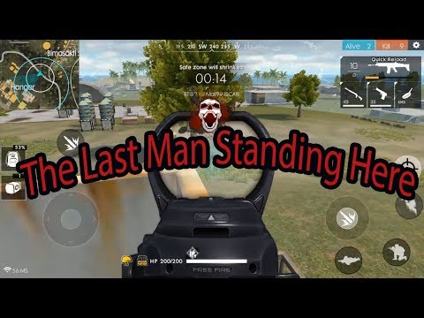 Free Fire - Battlegrounds - Am I the Last Man standing here ? - pubg - rule of survivor