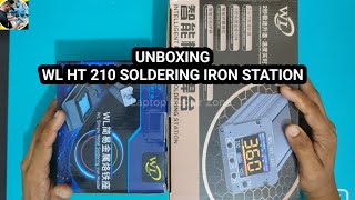 Unboxing WL HT 210 soldering iron station!