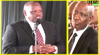 ISAAC RUTTO IS BACK - Listen what he told Ruto today in Bomet