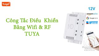 Công Tắc Wifi Và RF Điện Áp Thấp 7 - 32V DC Tuya SHP-SV2