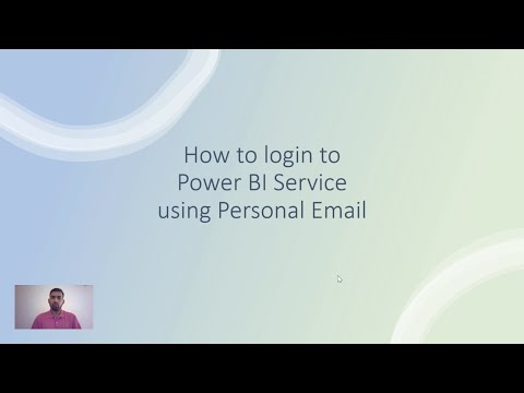 001 Power Series: How to login in Power BI using Personal Email? #powerbi #azure #microsoft