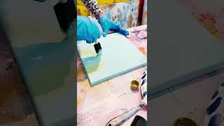 Learn to paint with us! #art #artclass #painting #shorts #acrylicpainting #abstractart