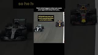 Daniel Ricciardo instills fear in Lewis Hamilton overtaking in Formula 1