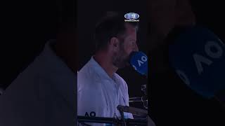 🖥️ 2024 Most Viewed: No. 16 | Nobody's safe from a tennis shank! 🫣 #9WWOS #AusOpen #shorts