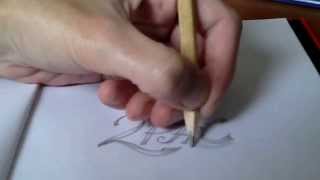 How to draw 2pac tattoo design