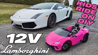You Won't Believe How EASY It Is To Assemble A KidZone Lamborghini