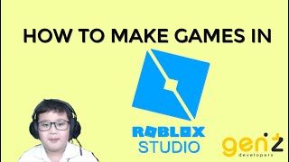 The Basics on How to Make Games in Roblox