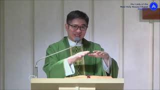 Fr. Regie MaLicdem - Thank You for choosing to sit at the feet of Jesus.