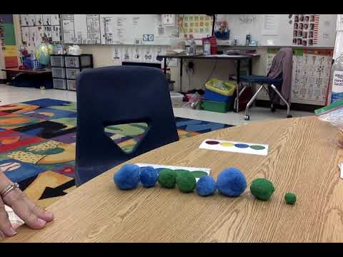 Repeating Patterns - Pom Pom Activity