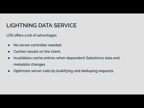 Working With Salesforce Data  | LWC Development Course Preview