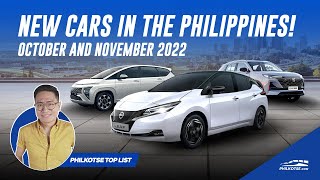 New Cars in the Philippines (October & November 2022) - Philkotse Top List
