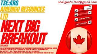 NEXT BIG BREAKOUT : ARG STOCK ANALYSIS | AMERIGO RESOURCES LTD STOCK