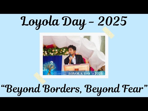 I have a Dream | Martin Luther King Jr. | Loyola Day 2025 | Mr. Laveenan Fernando