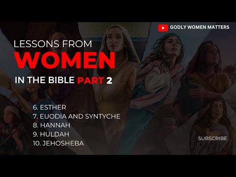 Lessons from Women in the bible | PART 2