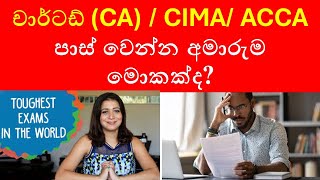 CA Sri Lanka vs ACCA vs CIMA: Which Accounting Qualification is Hardest in 2025?