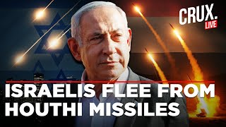 LIVE | Houthi Missiles Set Off Sirens Across Central Israel, IDF Scrambles To Intercept Them | Yemen