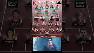 AC Milan 2004/2005 vs AC Milan 1989/1990 #football #acmilan